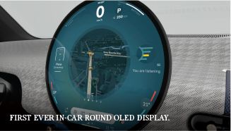 All-Electric MINI Aceman - Round Display